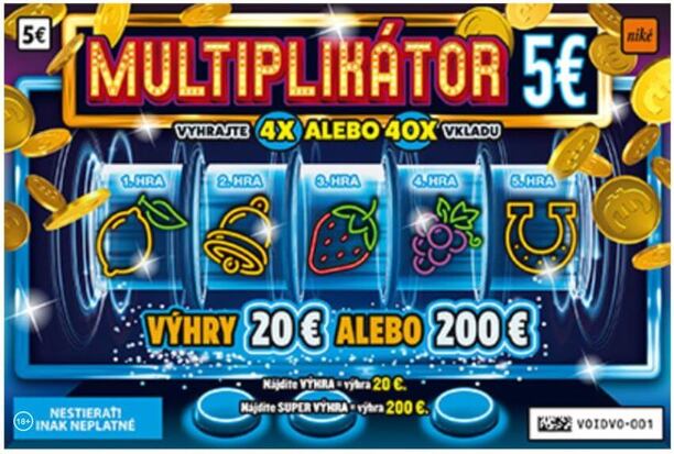 Multiplikator 5 eur
