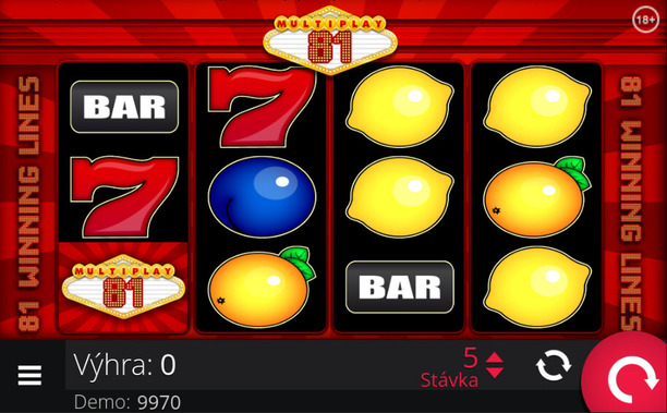 Betor online casino – Multiplay 81 automat E-Gaming