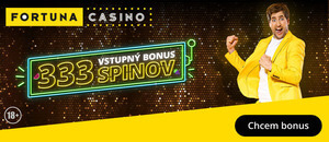 Fortuna bonus 333 spinov Fortuna bonus 333 spinov