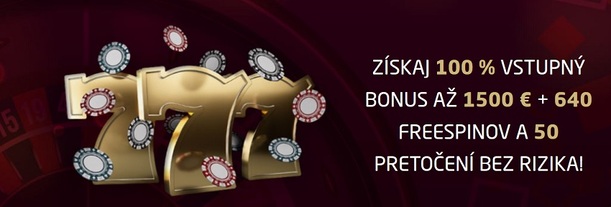 SYNOT tip vstupný bonus