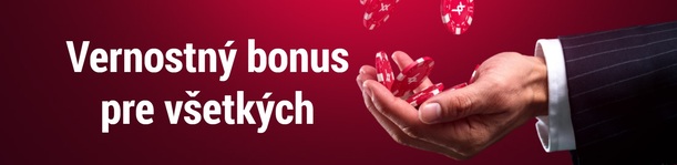 Vernostný bonus v Doxxbet casino SK