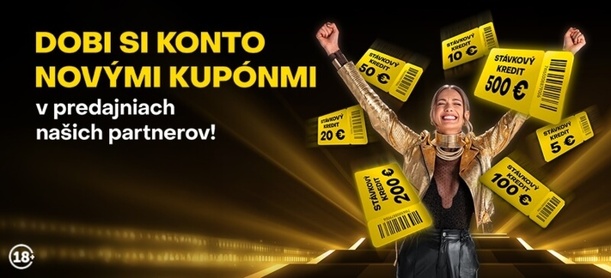 Nové Fortuna kupóny Nové Fortuna kupóny