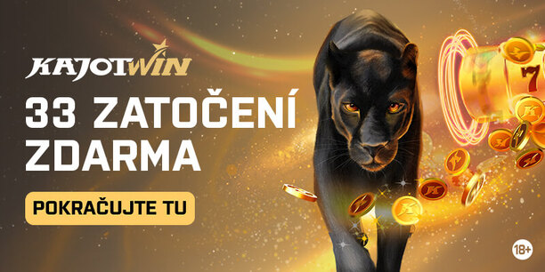 33 free spins za aktívny účet v Kajot Win