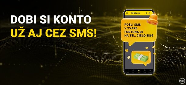 Fortuna SMS vklad