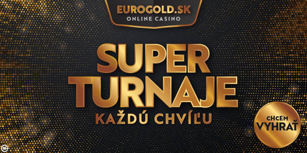 Klikni, registruj sa v Eurogolde a hraj o prize money v casino turnajoch