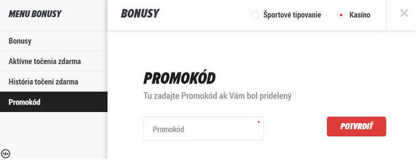 Ako použiť promokód v Doxxbet SK