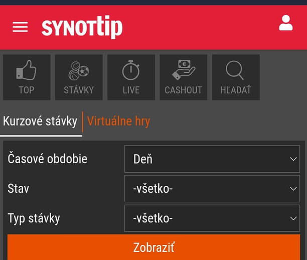 Kontrola tiketu v Synottipe cez aplikáciu