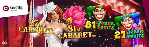 Cabaret show v Synottip kasíne