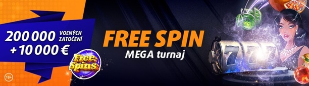 Mega spin turnaj v Tipsport kasíne