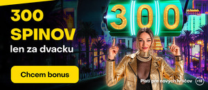 Fortuna free spiny za registráciu – 300 točení zdarma