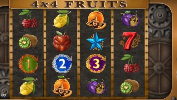 4x4 Fruits