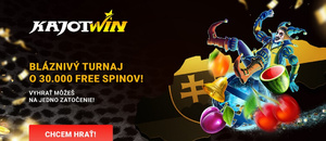 Klikni, vytvor si účet v Kajotwine a zúčastni sa turnaja o free spiny