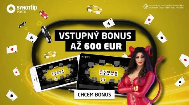 Online poker na mobile v SynotTipe