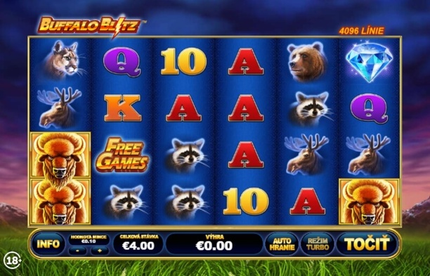 Online automat Buffalo Blitz